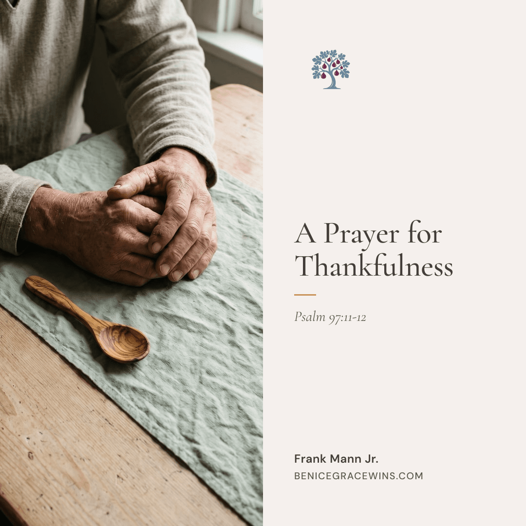 Share image for "A Prayer for Thankfulness"